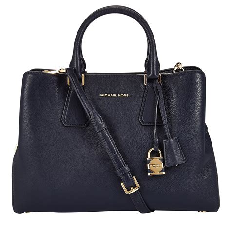 camille large leather shoulder bag michael kors|michael kors camille satchel.